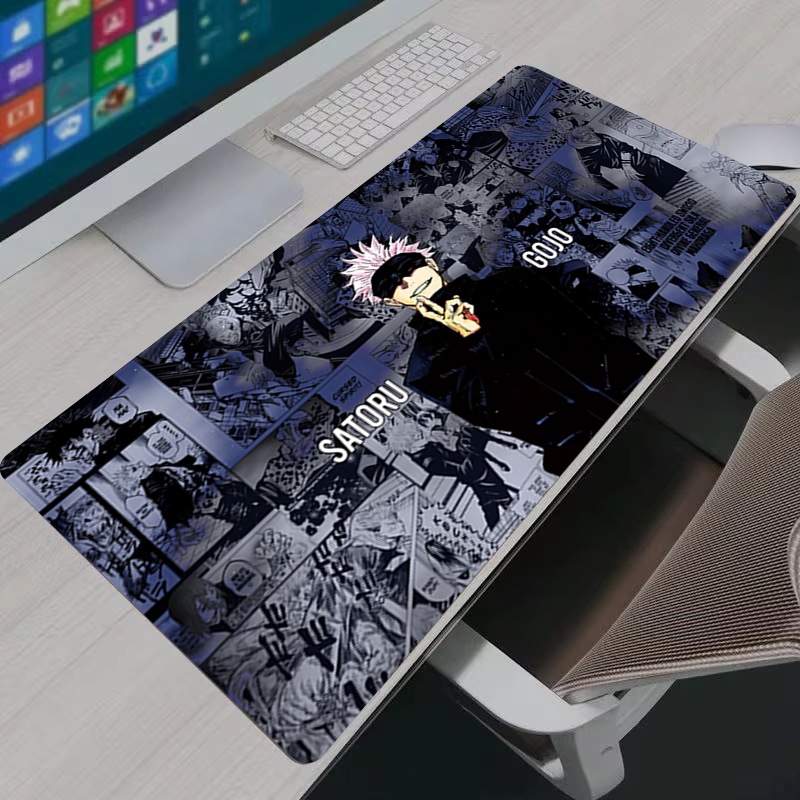 Desk Setup Rug - แผ่นรองเมาส์ คูล อนิเมะ จูจุตสึ ไคเซ็น โกโจ