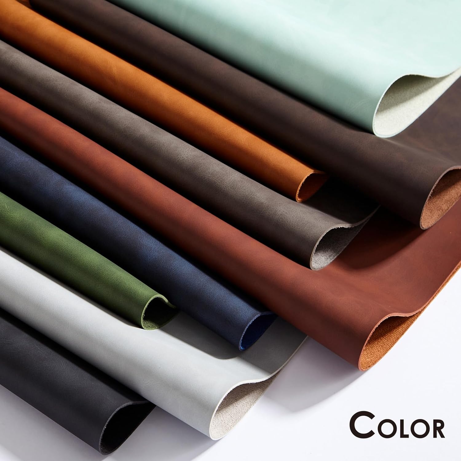 Desk Pad Leather Large - แผ่นรองโต๊ะหนัง YSAGI - แผ่นรองโต๊ะ PU กันลื่นสำหรับสำนักงานและบ้าน