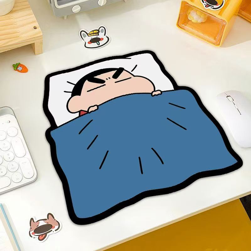 แผ่นรองเมาส์ลายการ์ตูน Crayon  - Desk Setup Rug บทวิจารณ์และราคา