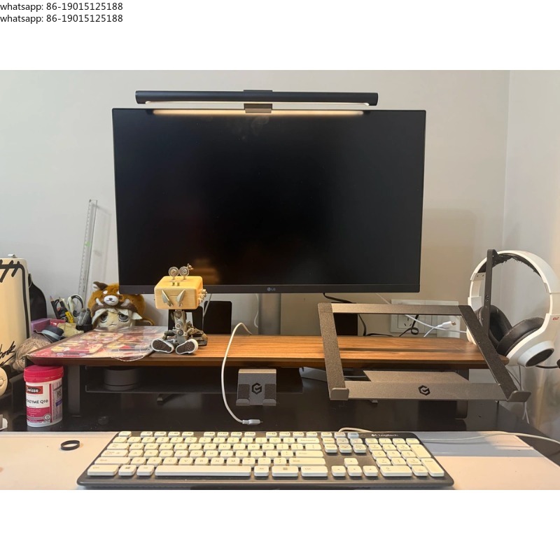 ขาตั้งจอคอมพิวเตอร์แบบโมดูลาร์ - Monitor Riser Wood บทวิจารณ์และราคา