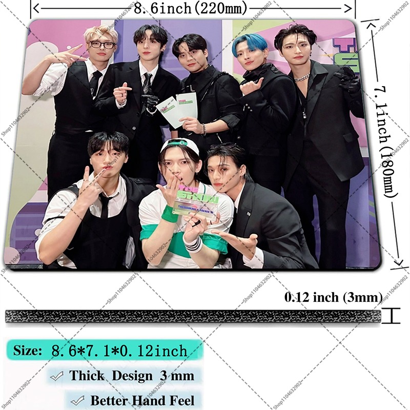 เคป๊อป ATEEZ แผ่นรองเมาส์สำหรั - Desk Setup Kpop บทวิจารณ์และราคา