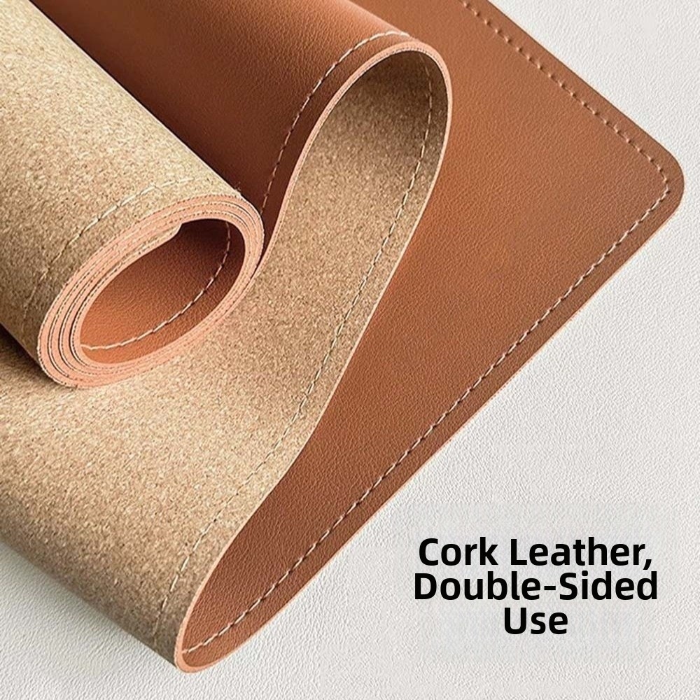 แผ่นรองเขียนหนังกันน้ำสำหรับโต - Desk Pad Leather Large บทวิจารณ์และราคา