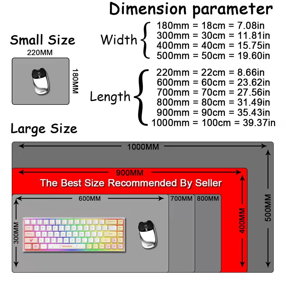 แผ่นรองเมาส์อีสปอร์ตดีไซน์ใหม่ - Desk Setup Small บทวิจารณ์และราคา