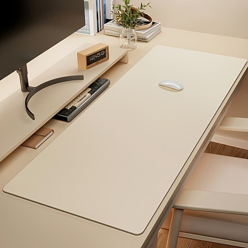แผ่นรองเมาส์หนังเทียมขนาดใหญ่  - Desk Setup Rug บทวิจารณ์และราคา