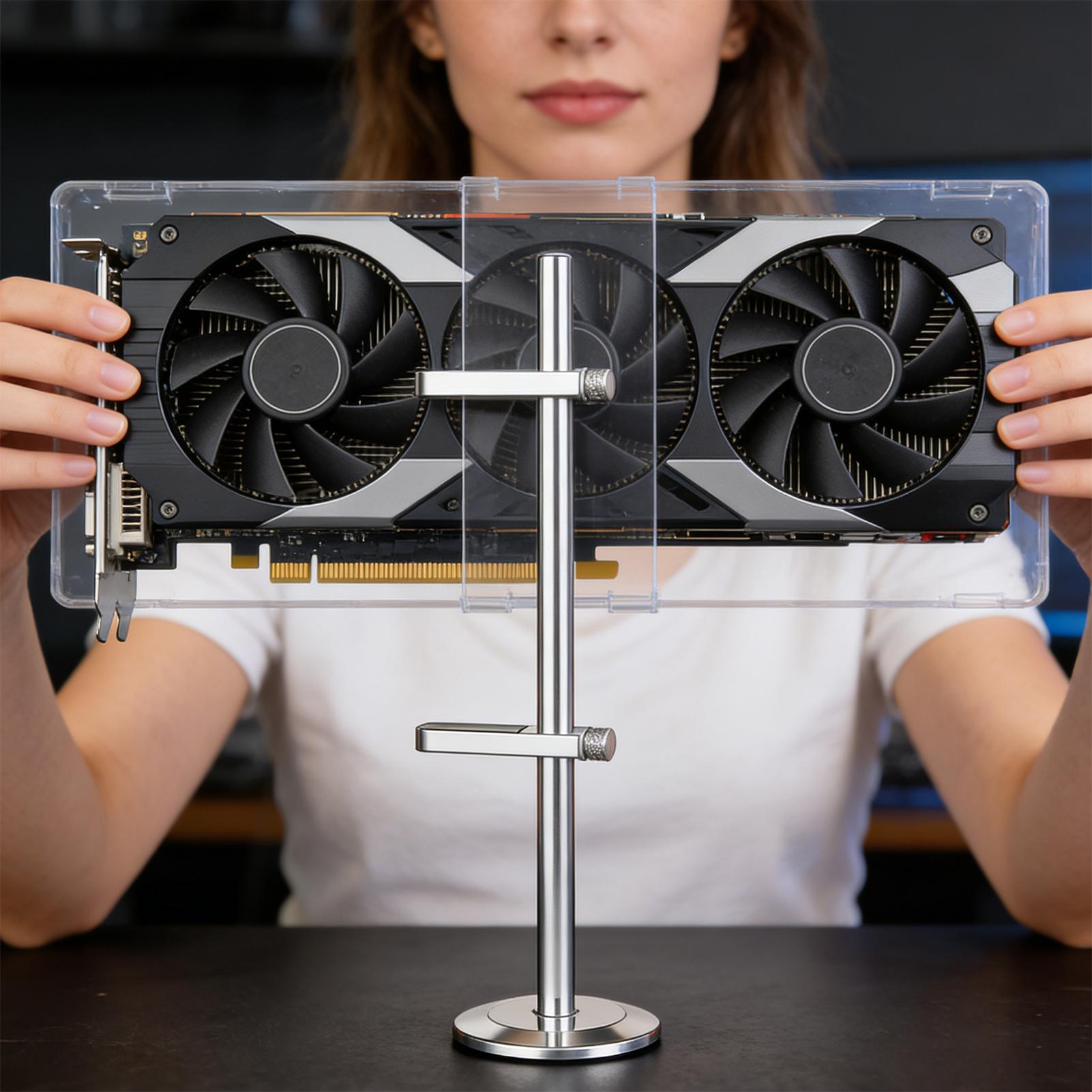 ขาตั้ง GPU แบบแม่เหล็กปรับได้  - Desk Setup Videos บทวิจารณ์และราคา