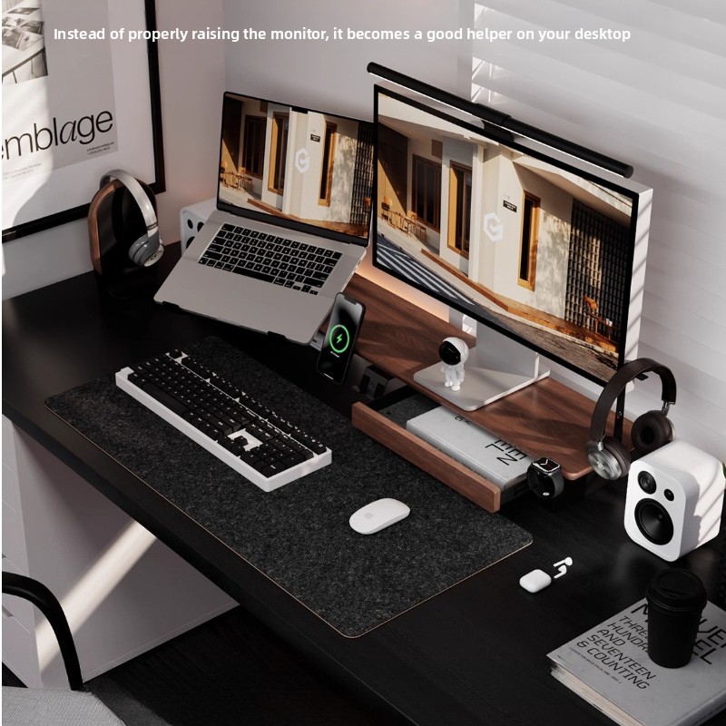 แท่นวางจอคอมพิวเตอร์ Z3 Pro Mo - Monitor Riser Wood บทวิจารณ์และราคา
