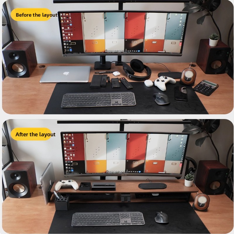 แท่นวางจอคอมพิวเตอร์ Z3 Pro Mo - Monitor Riser Wood บทวิจารณ์และราคา