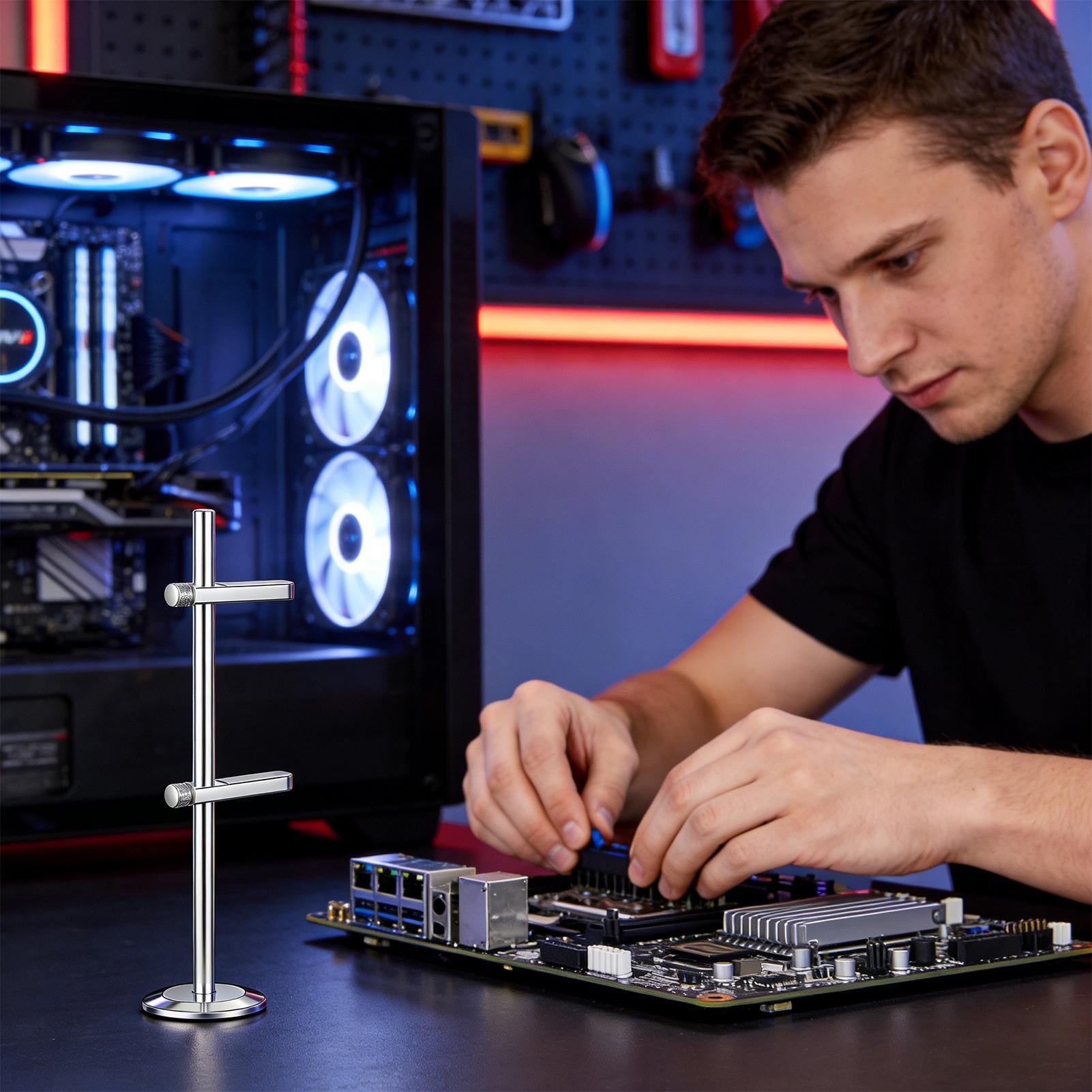 ขายึดการ์ดจอแบบแม่เหล็ก ปรับระ - Desk Setup Videos บทวิจารณ์และราคา