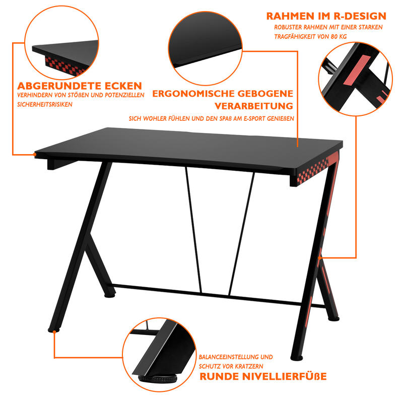 โต๊ะคอมพิวเตอร์ตามหลักสรีรศาสต - Desk Setup Small บทวิจารณ์และราคา