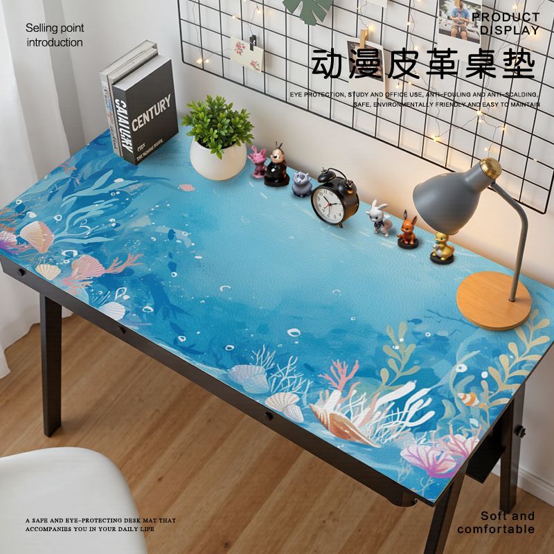 แผ่นรองเมาส์หนัง PVC ซีรีส์ In - Desk Pad Leather Large บทวิจารณ์และราคา