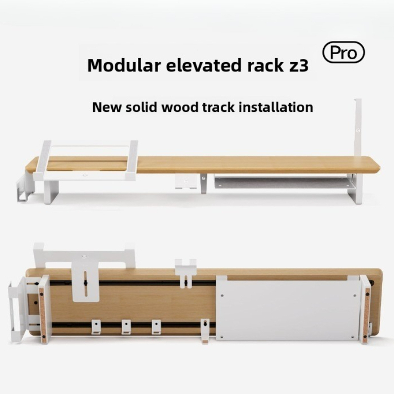 ขาตั้งจอคอมพิวเตอร์ไม้จริงทันส - Monitor Riser Wood บทวิจารณ์และราคา
