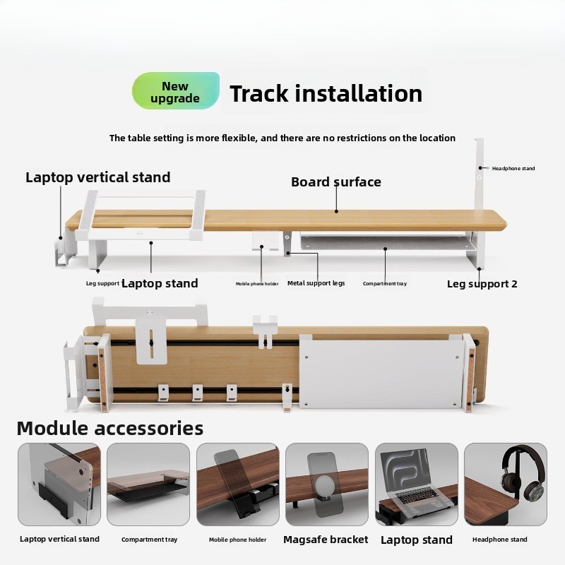 ขาตั้งจอคอมพิวเตอร์ไม้จริงทันส - Monitor Riser Wood บทวิจารณ์และราคา
