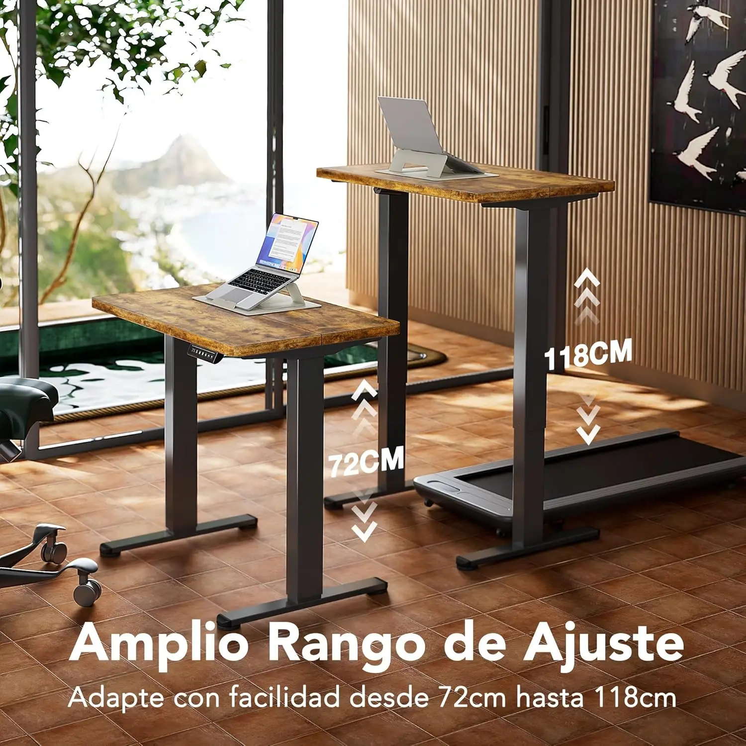HUANUO โต๊ะทำงานไฟฟ้าขนาดเล็ก  - Desk Setup Small บทวิจารณ์และราคา