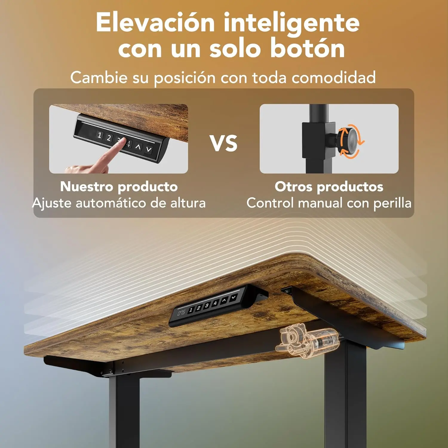 HUANUO โต๊ะทำงานไฟฟ้าขนาดเล็ก  - Desk Setup Small บทวิจารณ์และราคา