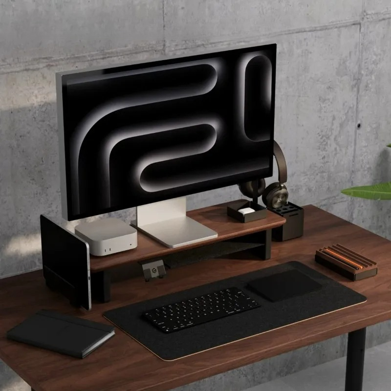 ลดราคา! ขาตั้งจอคอมพิวเตอร์วอล - Monitor Riser Wood บทวิจารณ์และราคา