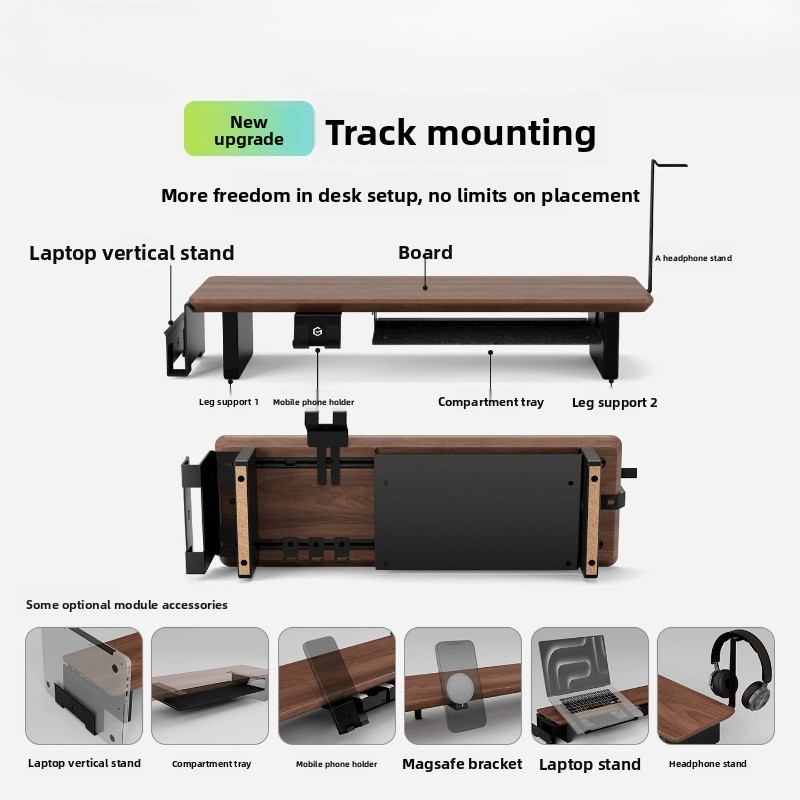 ลดราคา! ขาตั้งจอคอมพิวเตอร์วอล - Monitor Riser Wood บทวิจารณ์และราคา