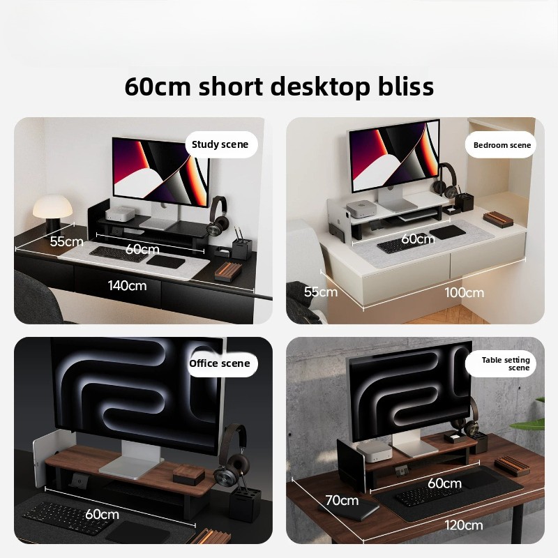 ลดราคา! ขาตั้งจอคอมพิวเตอร์วอล - Monitor Riser Wood บทวิจารณ์และราคา