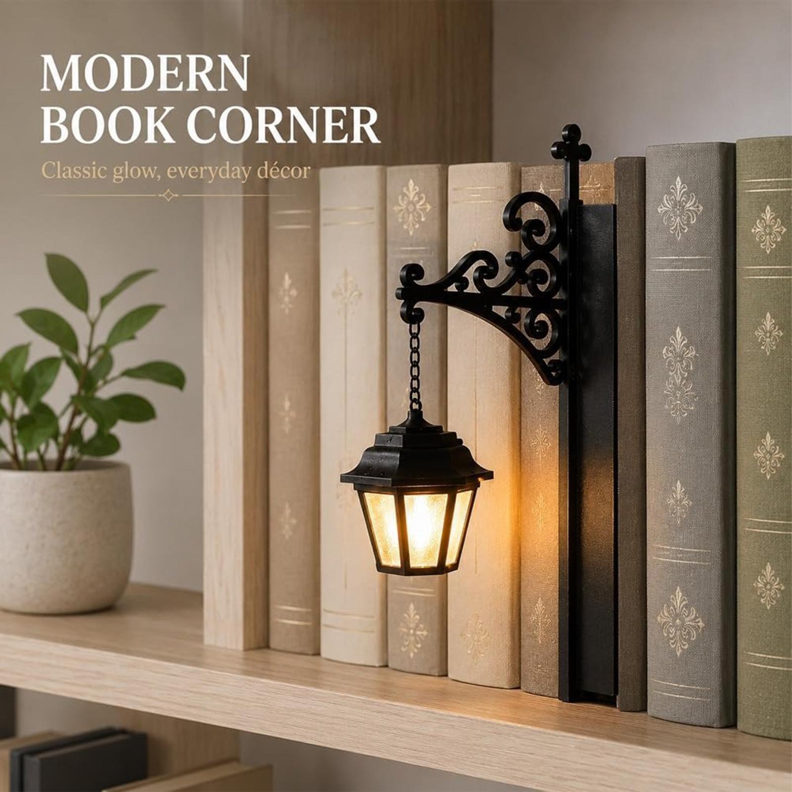 โคมไฟติดชั้นวางหนังสือ LED สไต - Desk Setup Vintage บทวิจารณ์และราคา