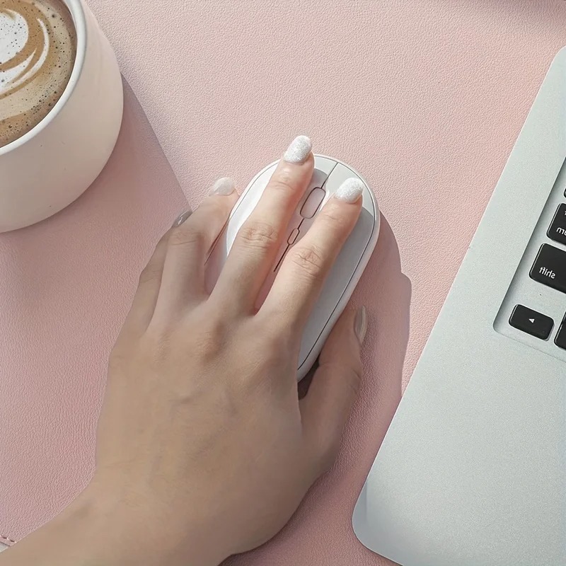 แผ่นรองเมาส์หนังสีชมพู แผ่นรอง - Desk Pad Leather Large บทวิจารณ์และราคา